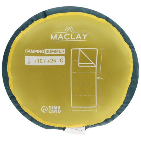 Maclay Camping Summer sleeping bag, blanket, 2 layers, left, 185x90 ​​cm, +10/ +25 ° C-14