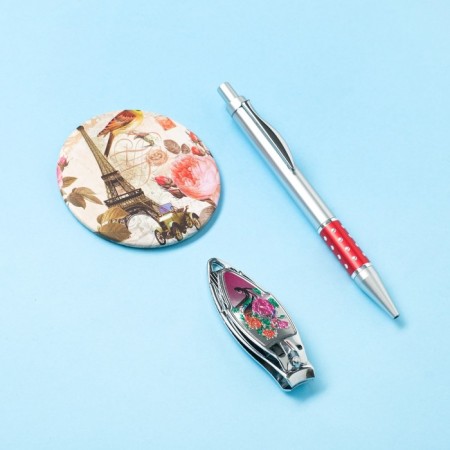 Gift set 3v1 (pen, mirror, nippers)-7