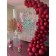 Панель с пайетками для фотозоны 30*30см розовая