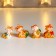 Polystone souvenir "Tigeron with a bag of gold coins" mix 2.5x2.1x2.1 cm