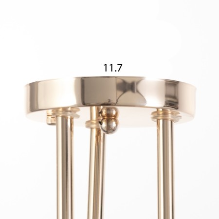 Rafael chandelier 3x60W E27 gold 56x56x22.5cm-7