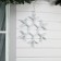 Neon figure "Snowflake", 50 cm, 480 LED, 220 V, glow of blue