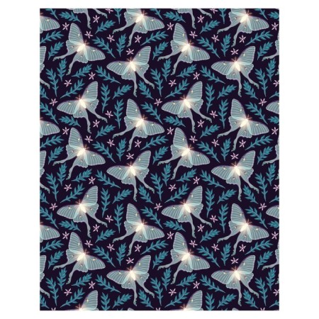 Pillow Boal "Moths in the night, decorative, size 16x45 cm-1