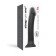 STRAP-ONE DILDO DUAL DENSITY SEMI-REALISTIC UNSIAL, Black XL, 20 cm