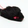 Domesticon with a black mouse, wand, mix of flowers