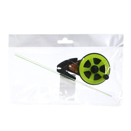 Winter fishing rod "balalaika" Us-3 whip polycarbonate, yellow color-5