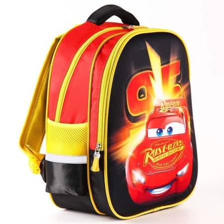 School backpack, 39 cm x 30 cm x 14 cm "95", cars-9