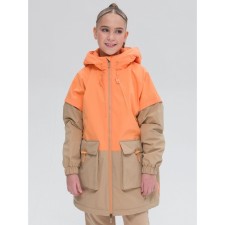 Vetrovka for girls, height 158 ​​cm, orange color