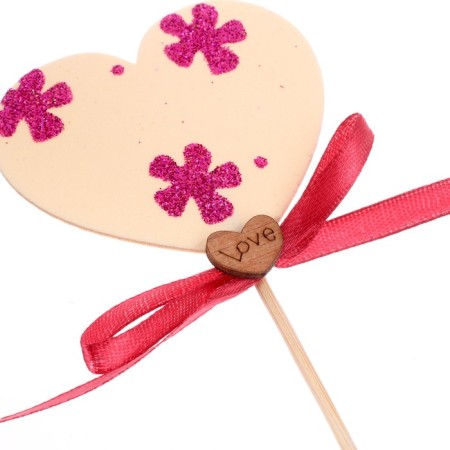 Decor on the stick "Love" mix, 2pcs-3