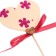 Decor on the stick "Love" mix, 2pcs