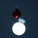 Luigi lamp LED 7W 3000-6000K white-red 12x29-129 cm