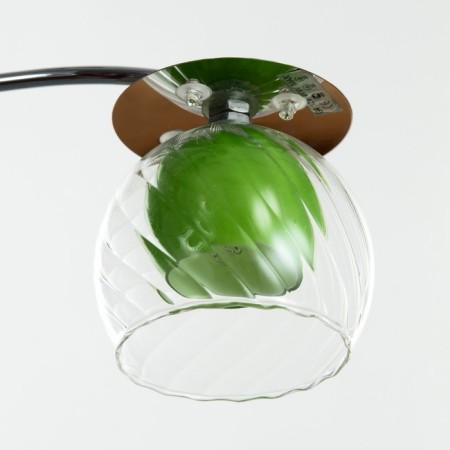 Luster "Lowing" 7x20W G4 chrome 65x65x15 cm-10