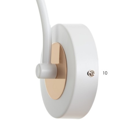 Bra "Sampi" E27 40W white 24.6x15x26.5 cm-3