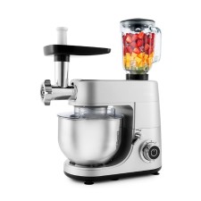 Mixer KitFort KT-1371, planetary, 1000 watts, 6/1.5 l, 6 speeds, silver