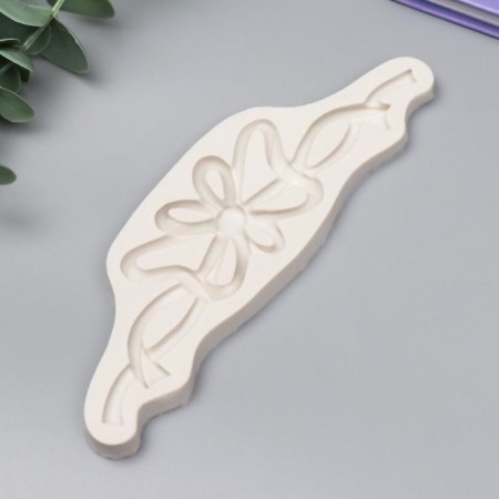 Mold Silicon "Pattern - Bant -Babochka" 5x15.8 cm-1