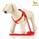 Set "Basis", leash 120 x 1.5 cm, OG 32-46 cm, red