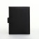 Male purse on 3 in 1 button, department for car documents, passports, black color