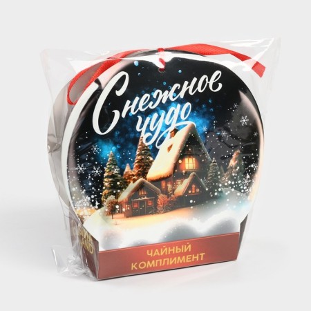 New Year! Gift tea, “snow miracle”, assorted, 12.6 g (7 bags x 1.8 g).-5