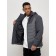 Male spring jacket, size 50, dark gray color