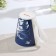 Porcelain share mug “Go!”, 310 ml, the color is blue and white