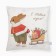 Case on the pillow Ethel "Bunny with gifts", 40*40 cm, 100 p/e, velor