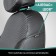 Auto-Cherkhly for Toyota Auris, 2012-2015, rear row 40/60, black eco-leather/jacquard