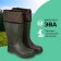 Men's boots S-100m, Eva, olive, size 43