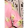 Cardigan female, size 54, white, pink color