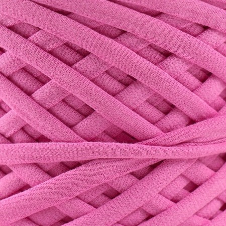 Knitted yarn, width 7-9 mm, 100m/295 g ± 10% (07 - pink)-2