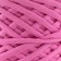 Knitted yarn, width 7-9 mm, 100m/295 g ± 10% (07 - pink)