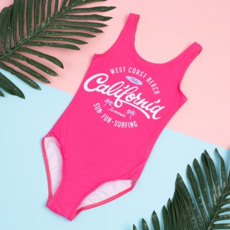 Baby swimsuit KAFTAN "Beach", height 122-128 cm, pink-6
