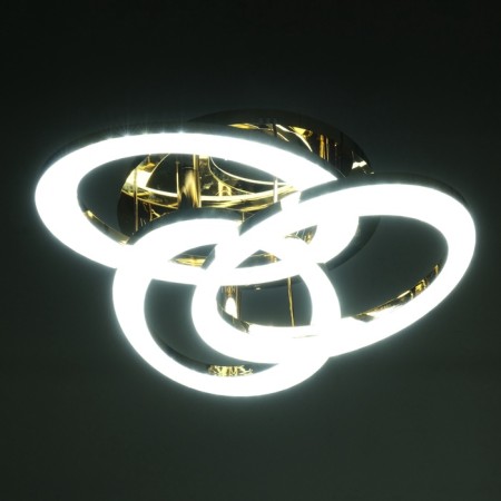 Causteen with PDU "Mons" 3xled 144W 3000-6000k gold 57x57x19 cm-2