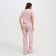 Female pajamas (T-shirt and trousers) KAFTAN "BASIC" size 44-46, pink color