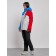 Ski costume female winter, size 48, red color