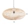 Ceiling light from Rotan "VAY" 1x120W, E27, 70x70x35 cm