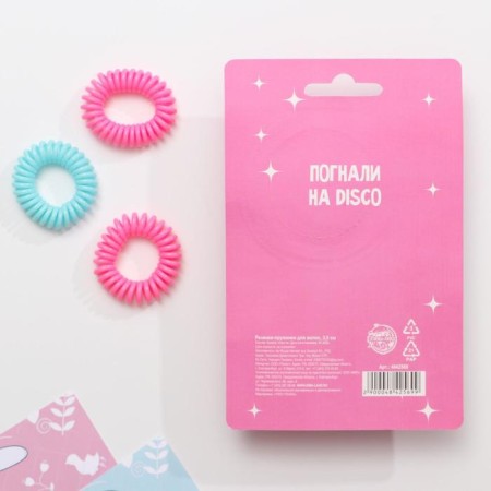 A set of hair shafts Izi Dance, 3 pcs.-2