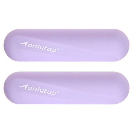ONLYTOP dumbbells for universal burden, 2 pcs., 0.5 kg, purple color-5