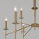 EUROSVET Anders ceiling 60142/9, E14, 9x60W, 900x900x830 mm, brass color