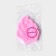 Mold Dolyana "Fire", silicone, 8 × 6.5 × 1 cm, pink color