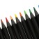Pencils 18 colors are plastic, Devente Juicy Black, three -sided, 2m, 3 mm, tinted in black
