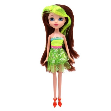 FUNKY TOYS "Molly" doll with green hair