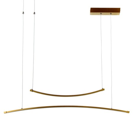 Lamp Bayerlux "Intens" LED 30W 3000k gold 90x25-125 cm