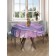 Tablecloth on the table “displacement of colors”, round, Saten, d = 150 cm