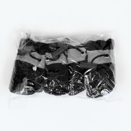 Dog boots "comfort" with weighting, set 4 pcs, size 3 (4, 5 x 3, 5 cm), black-4