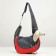 Cracking bag "sling" for animals, 42 x 25 cm, red