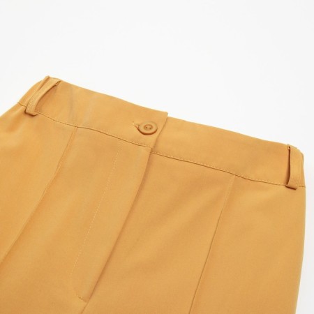 Women's pants Minaku: classic mustard color, rr 42-6