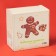 Saladnik New Year's share "Ginger men", 700 ml, 14 × 14 × 7.5 cm