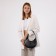 Women's bag with lightning, black color