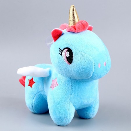 Children's nightlight with a soft toy "Unicorn", mix-5
