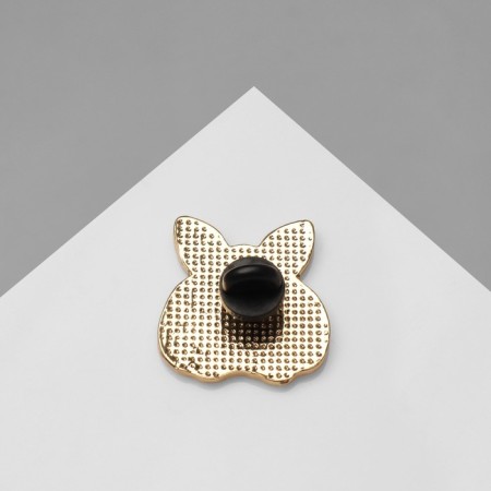 Corgi "dog" icon, tail, orange-white color in gold-2